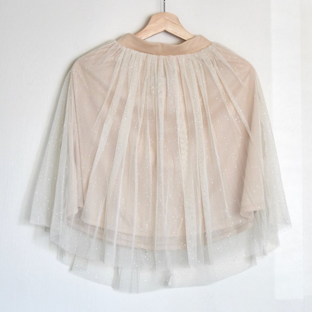 3/$20 Hot Gal Glittery Tulle Mini Skirt NWOT